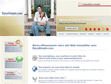Tablet Screenshot of dynasimple.com